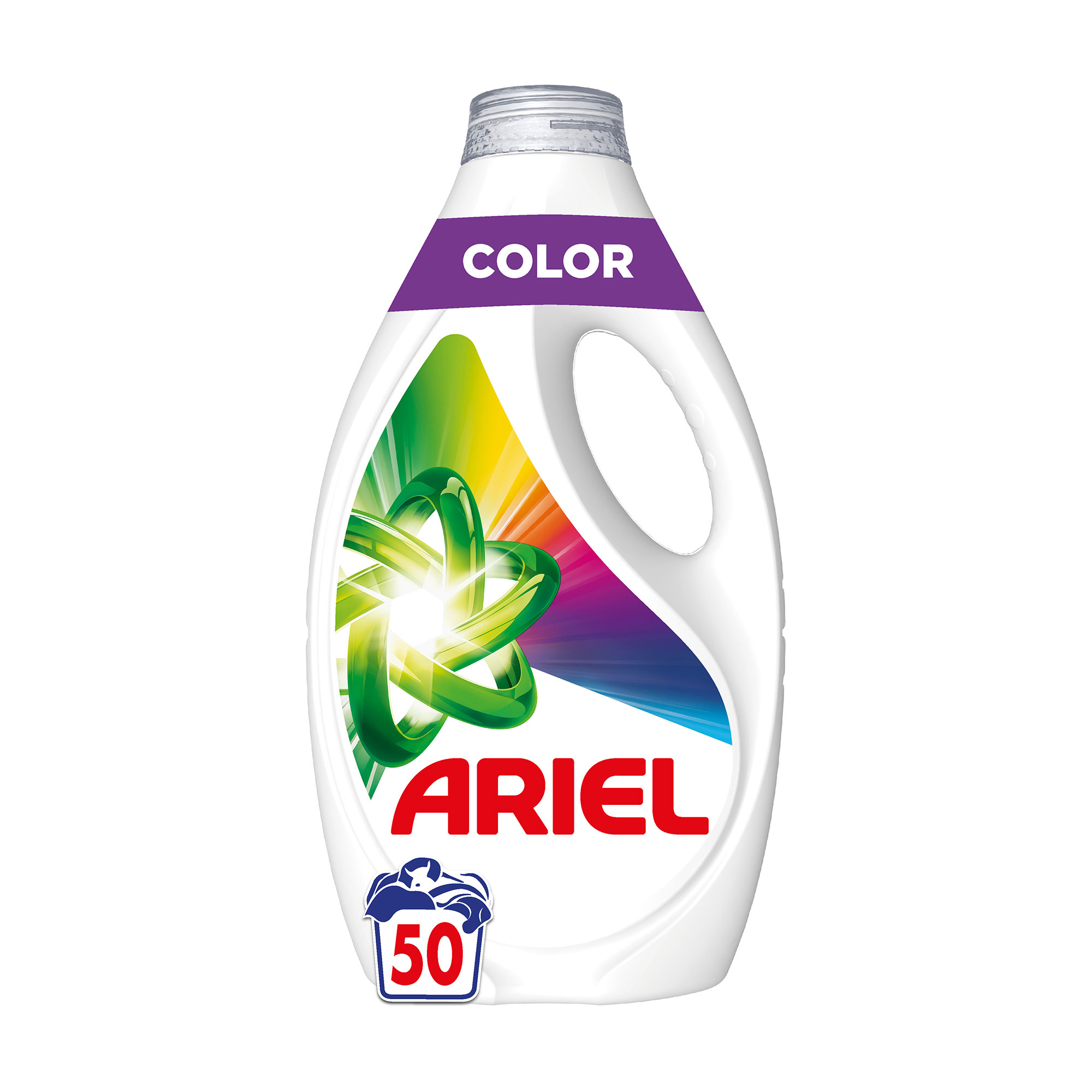 Гель для прання ARIEL Color для кольорових речей, 50 циклів прання, 2.25 л
